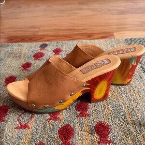 Kork’s by Kork-Ease flowered clog.